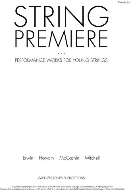 String Premiere (Score)