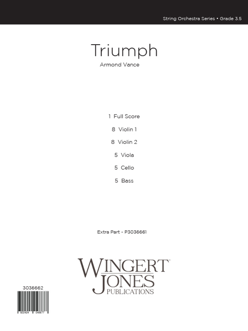 Triumph - Full Score
