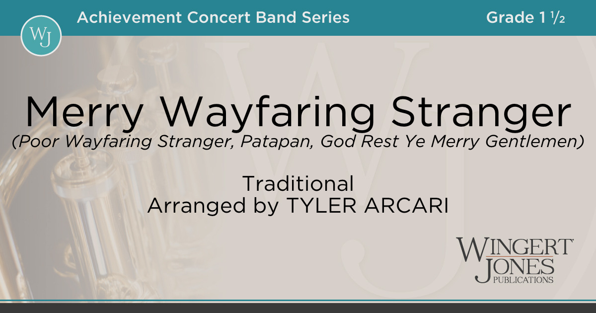 Merry Wayfaring Stranger WingertJones Publications