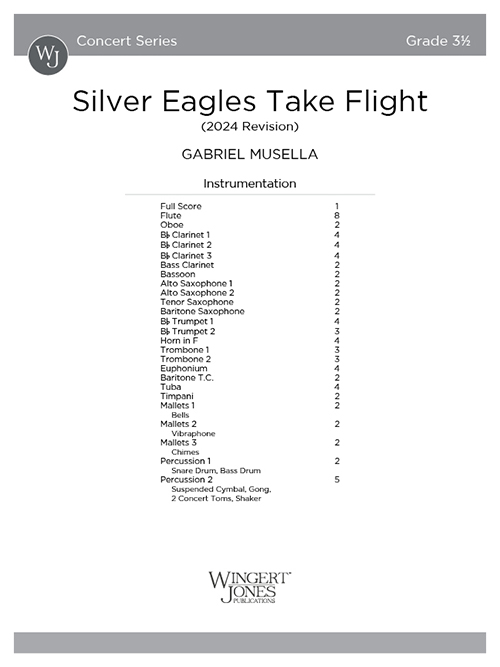 Silver Eagles Take Flight - Full Score