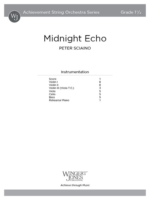 Midnight Echo - Full Score