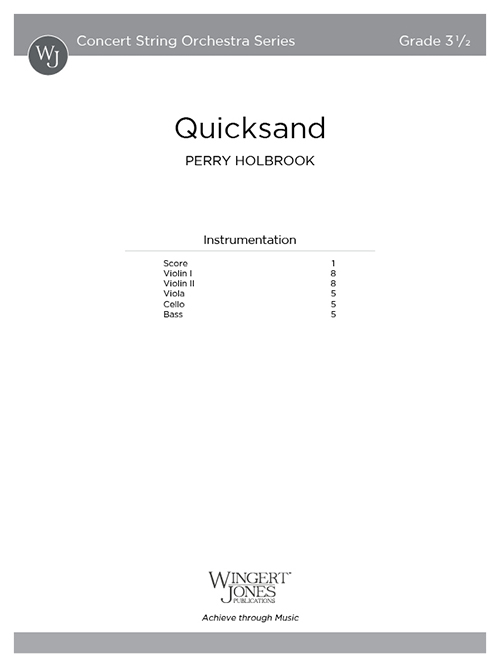 Quicksand - Full Score