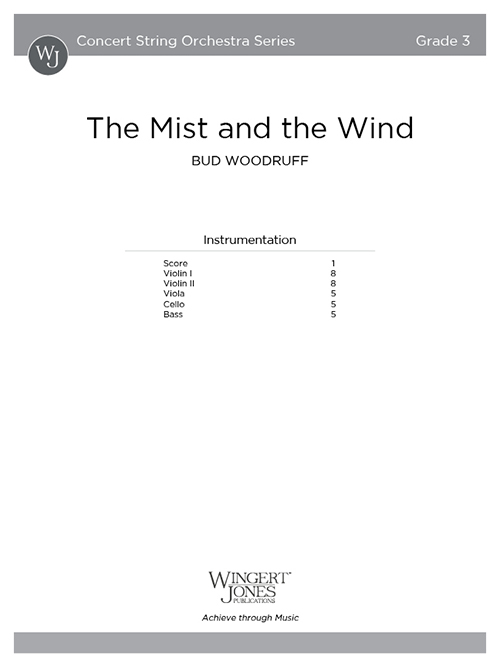 The Mist and the Wind - Full Score