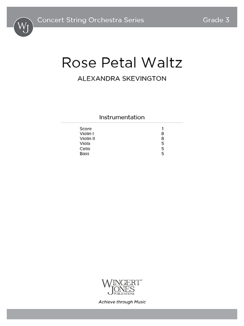Rose Petal Waltz - Full Score