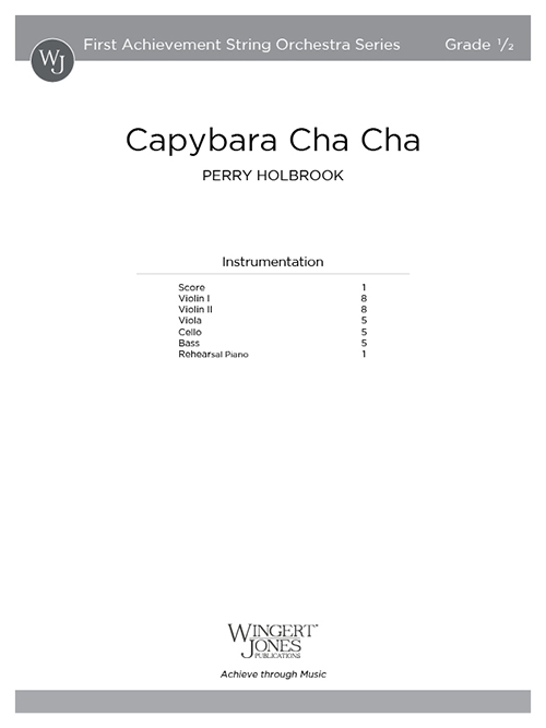 Capybara Cha Cha - Full Score