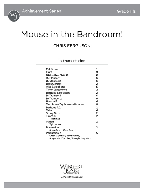Mouse in the Bandroom! - Full Score