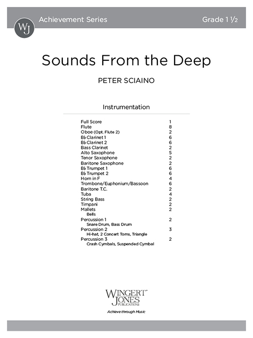 Sounds From the Deep - Full Score