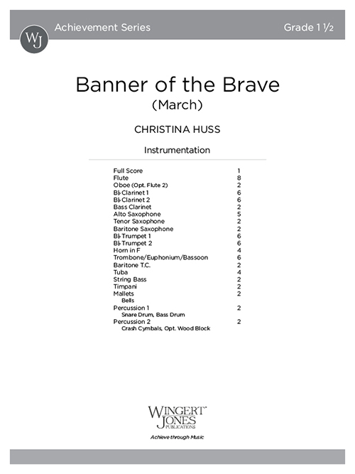 Banner of the Brave - Full Score