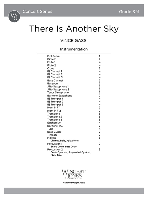 There Is Another Sky - Full Score