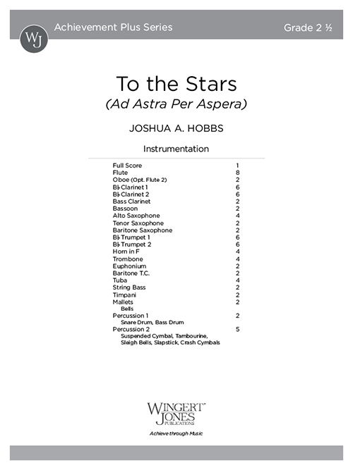 To the Stars - Full Score
