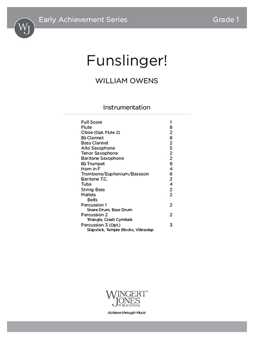 Funslinger! - Full Score